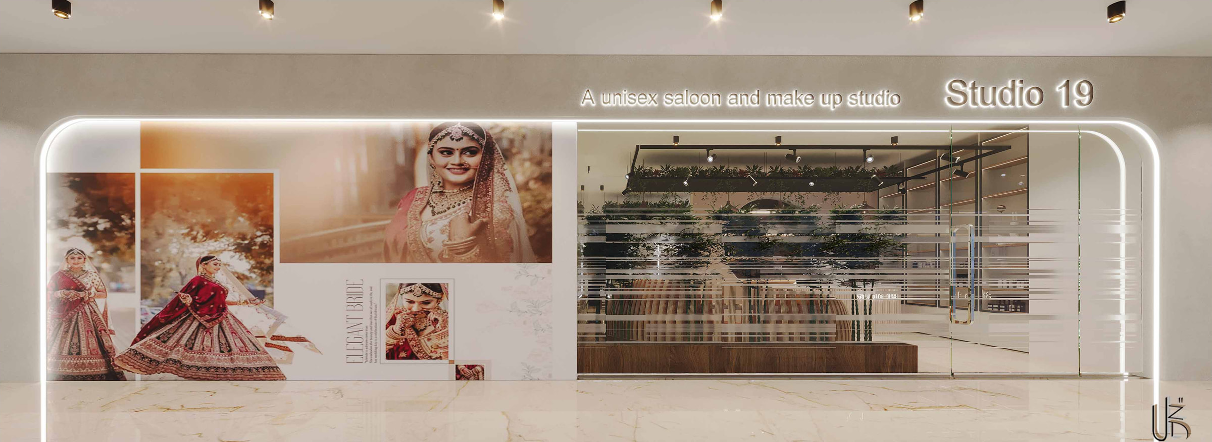 Studio 19 Salon Main Styling Floor