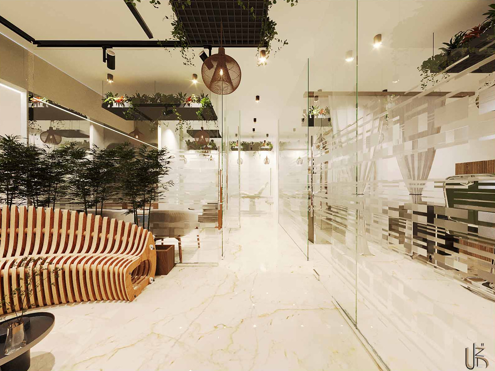 Studio 19 Salon Reception Foyer