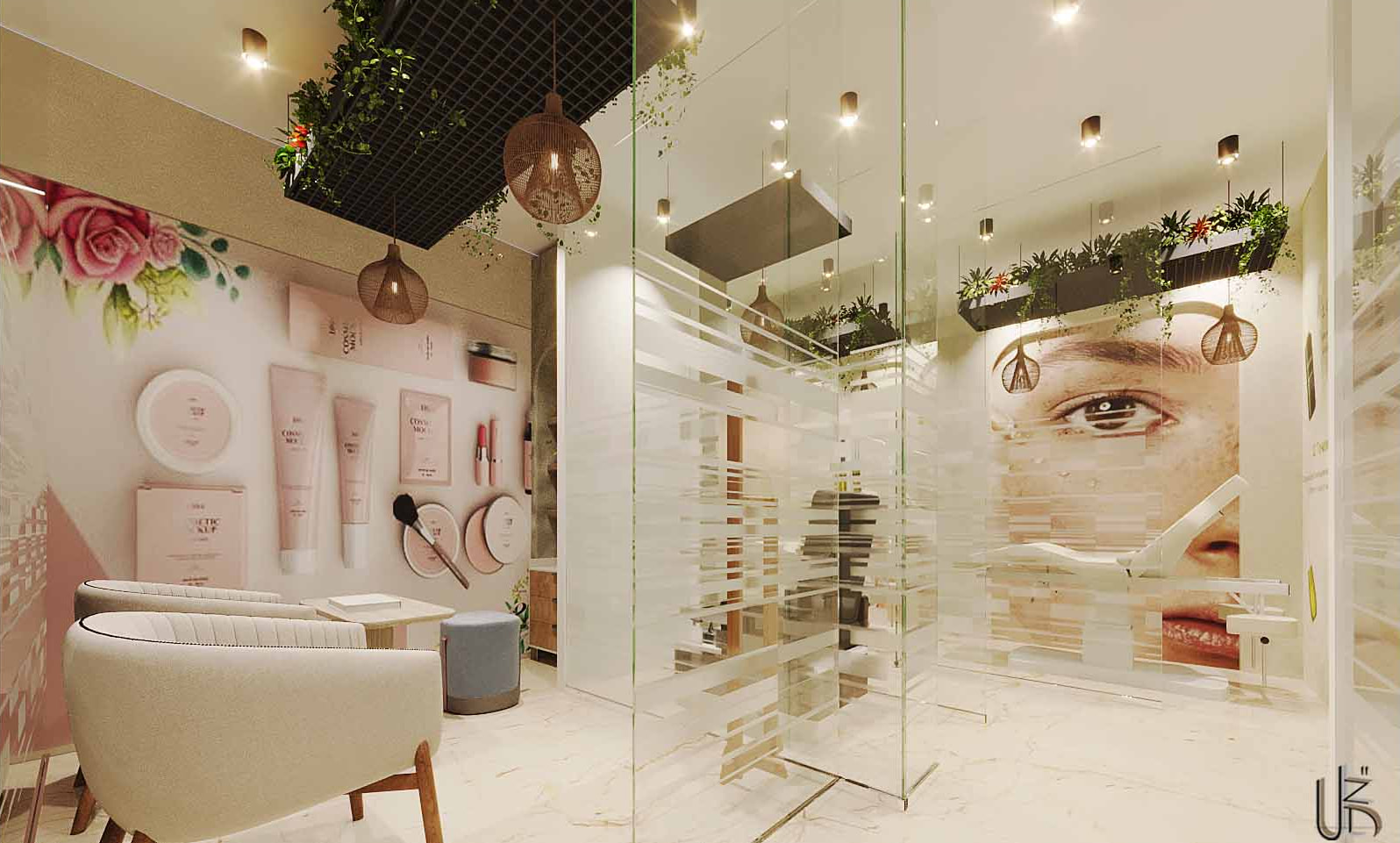 Studio 19 Salon Overall Floorplate