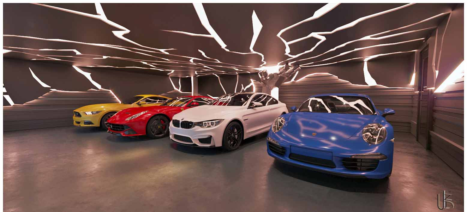 Mr Zaids Garage Vehicle Showcase Bay